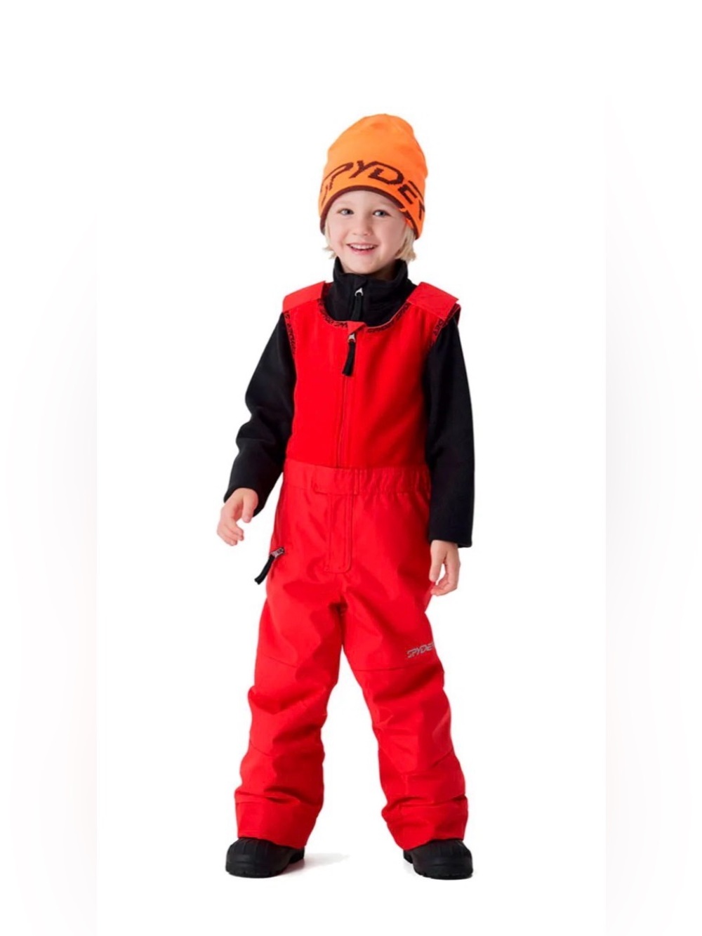 SPYDER Expedition Bib ski snow pants size 6 red